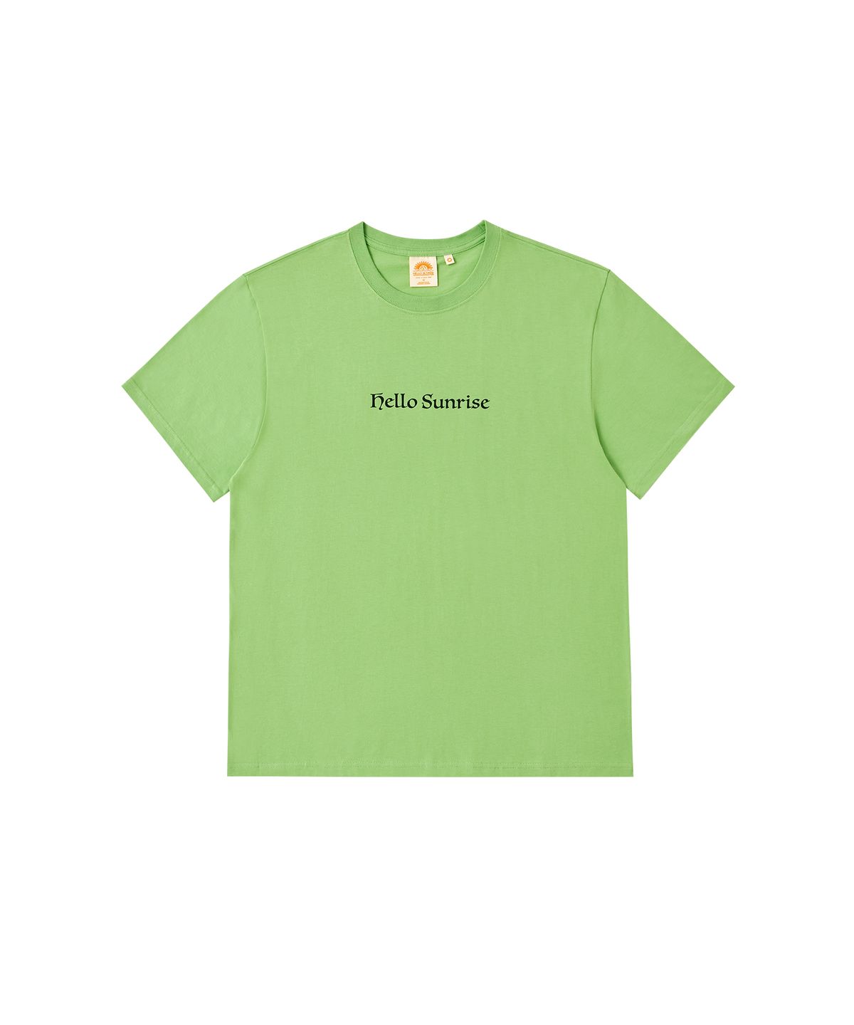 헬로 선라이즈(HELLO SUNRISE) HS Info Graphic Tee_Light Green