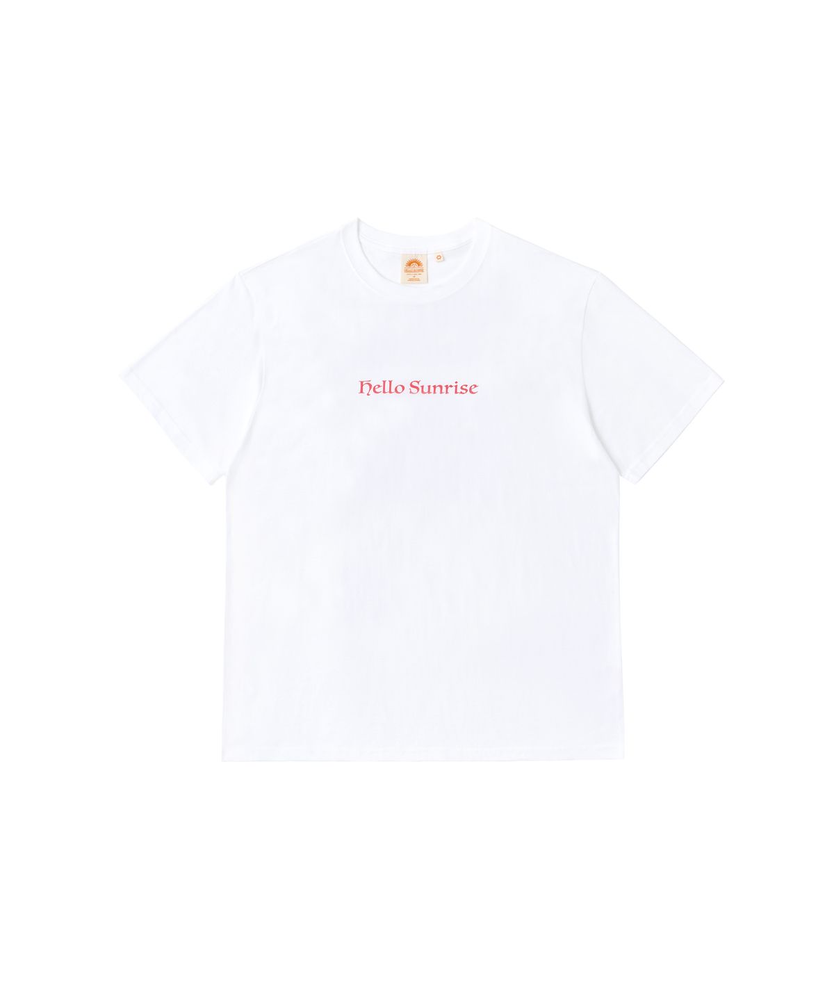 헬로 선라이즈(HELLO SUNRISE) HS Info Graphic Tee_White