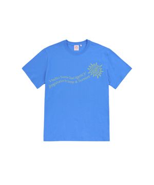 HS Travel Agency Wave Logo Tee_Blue