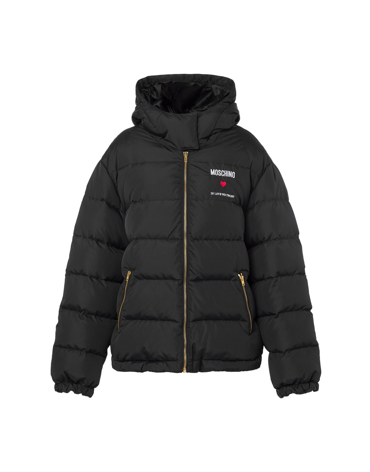 모스키노(MOSCHINO) 아이코닉 지퍼 로고 자켓