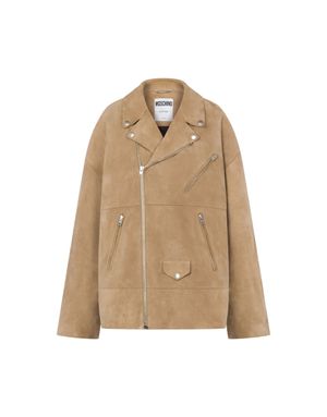 스웨이드 레더 자켓