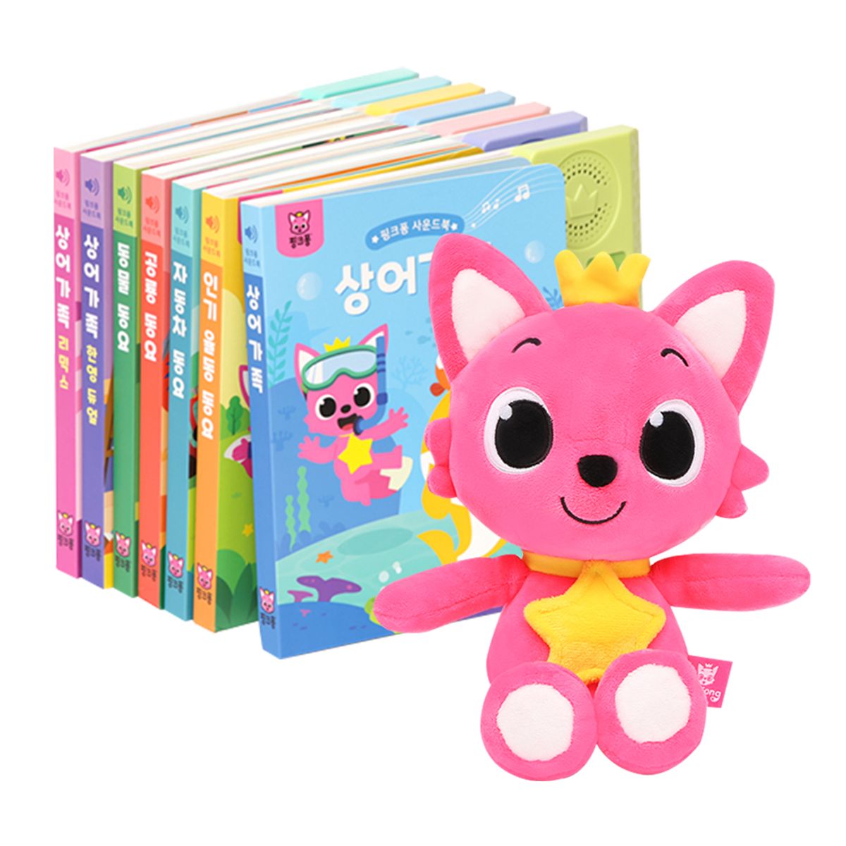 핑크퐁(PINKFONG) 핑크퐁 봉제인형 30cm+사운드북 택1
