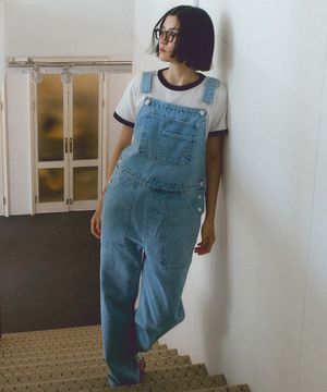 ASP DENIM OVERALL BLUE