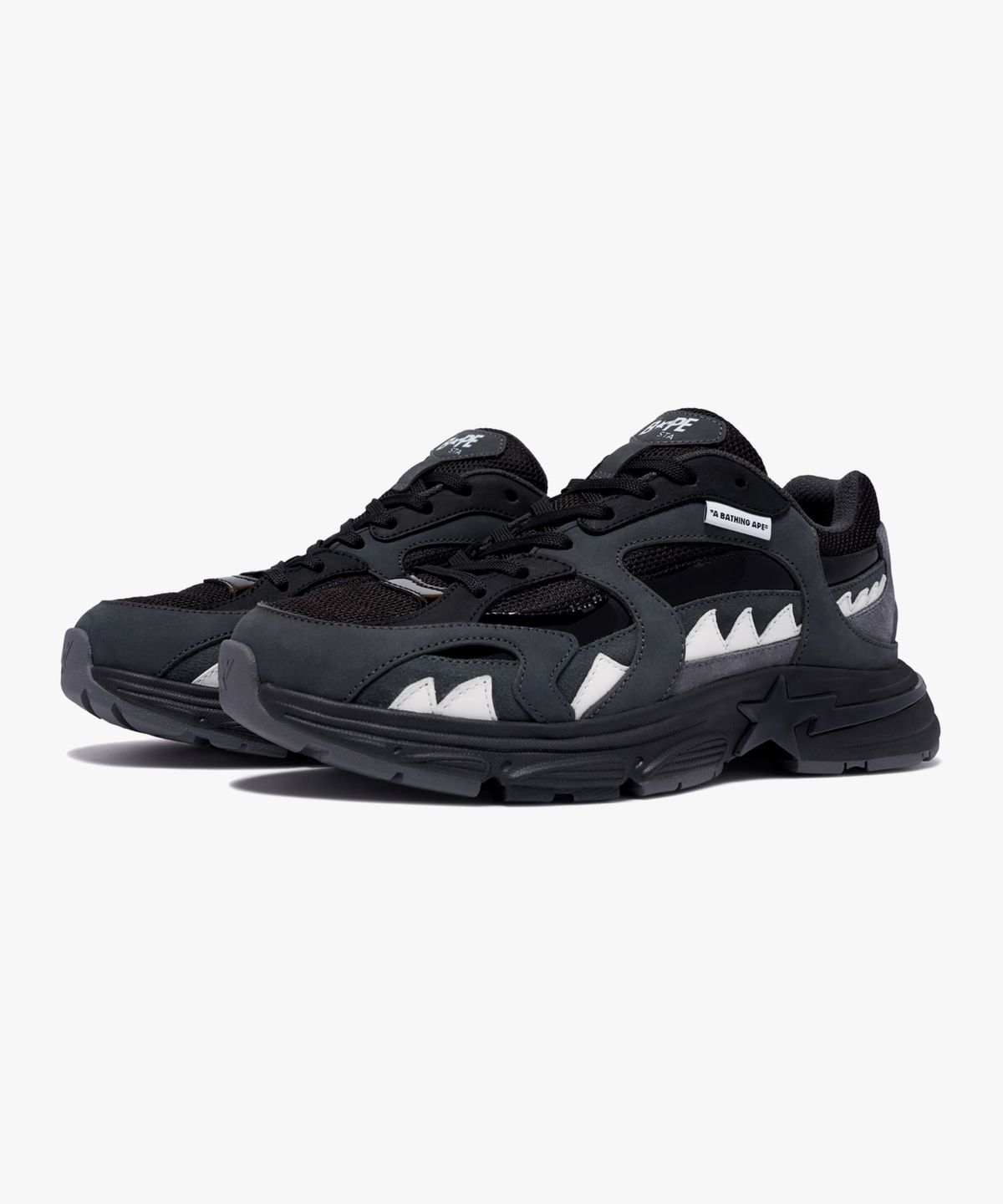 베이프(BAPE) 베이프 스포츠 러너 M2 BLACK