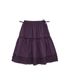 케이티 프릴 미디 스커트 (딥 퍼플)