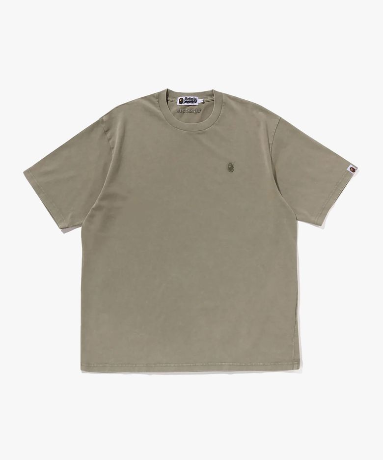 가먼트 다이 원 포인트 릴렉스트 핏 티셔츠(M) OLIVE DRAB