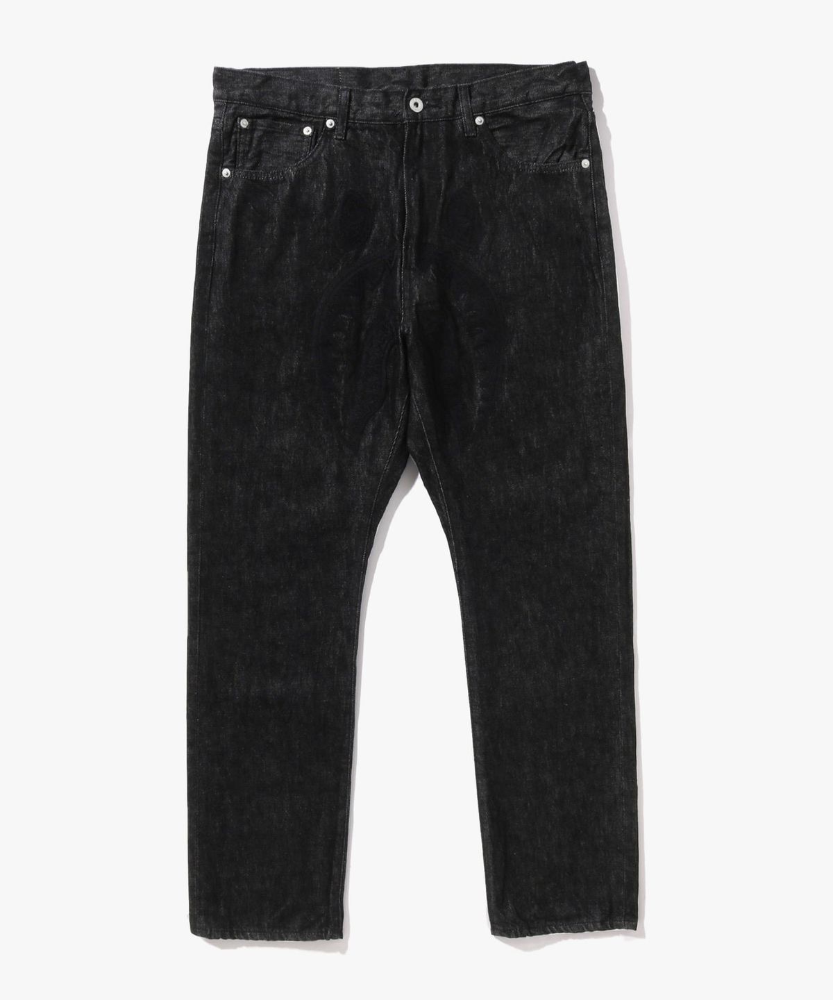 베이프(BAPE) 샤크 13oz 데님 팬츠(M) BLACK