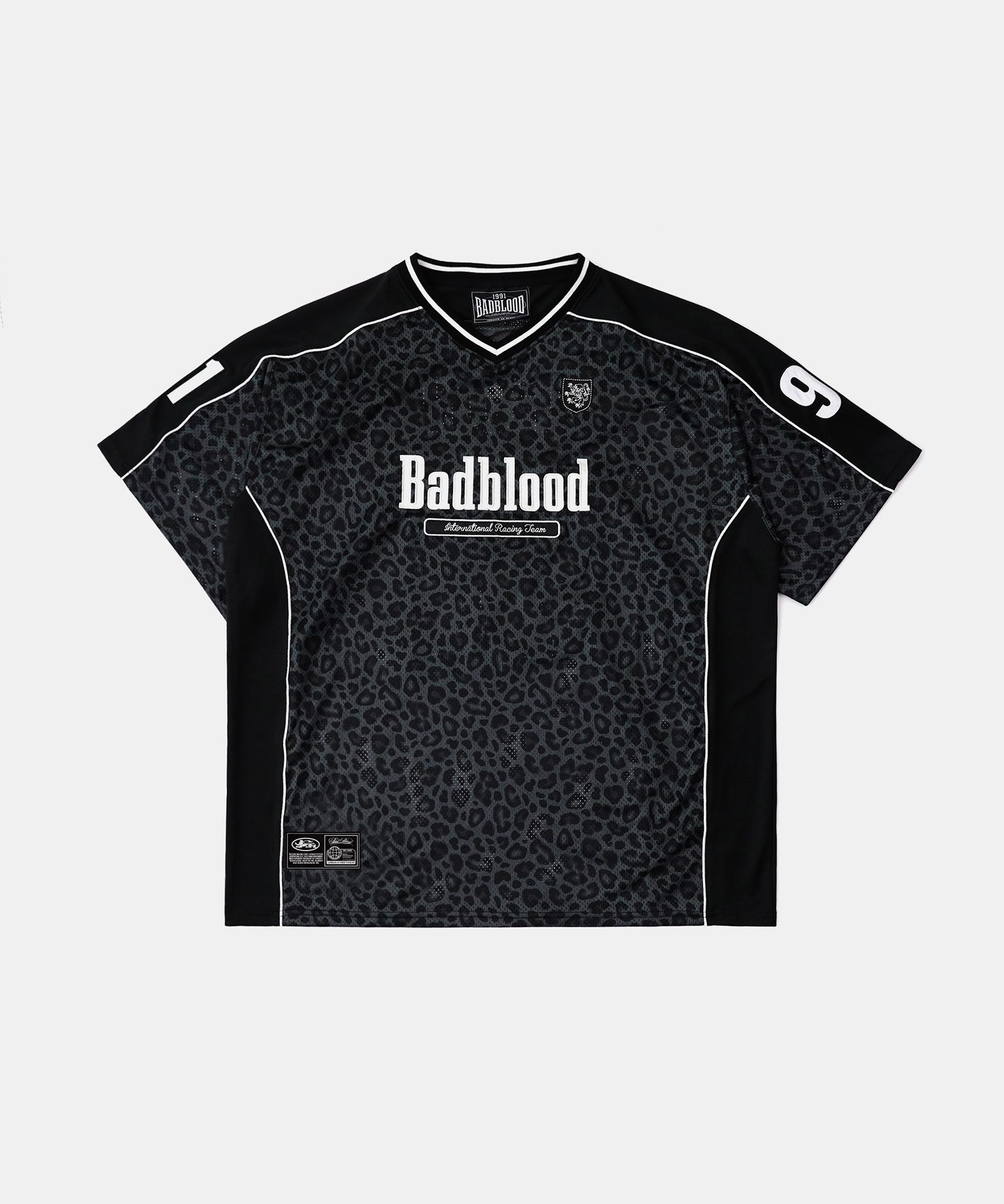 BADBLOOD ■ FON V-Neck Jersey Short Sleeve MUSINSA | BADBLOOD FON V-Neck Jersey Short Sleeve - Black