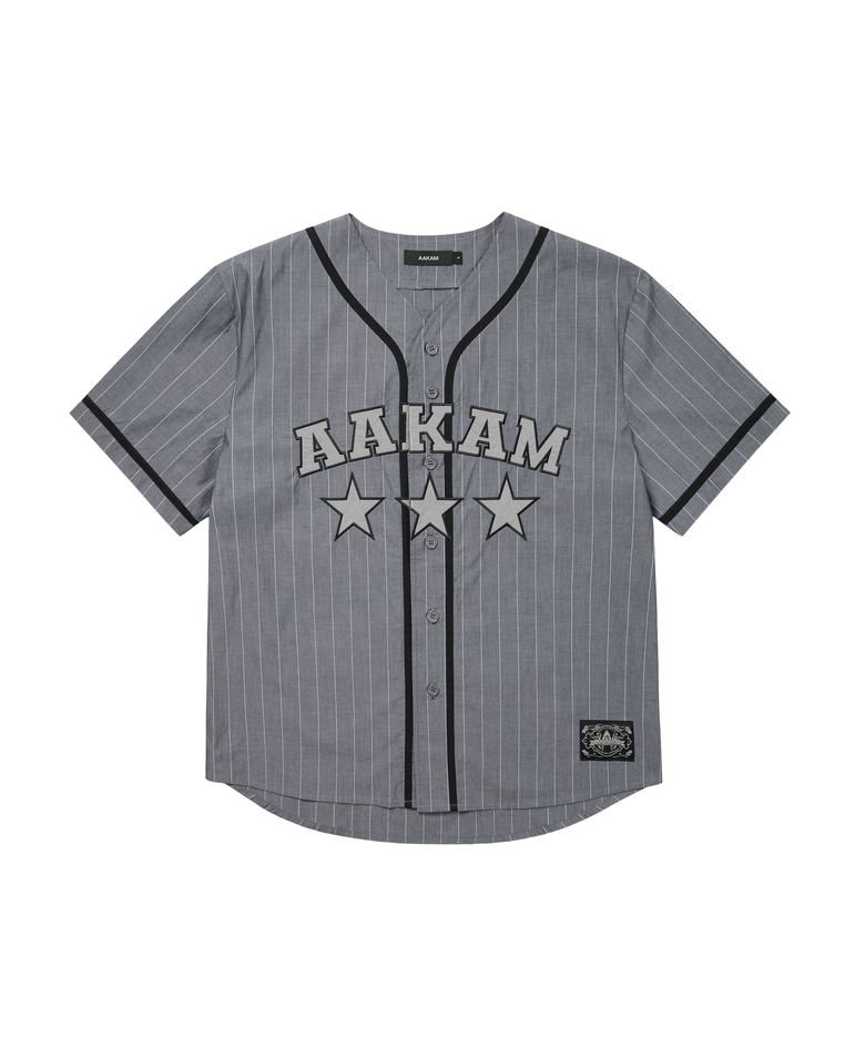 Cotton Baseball Jersey (Gray)
