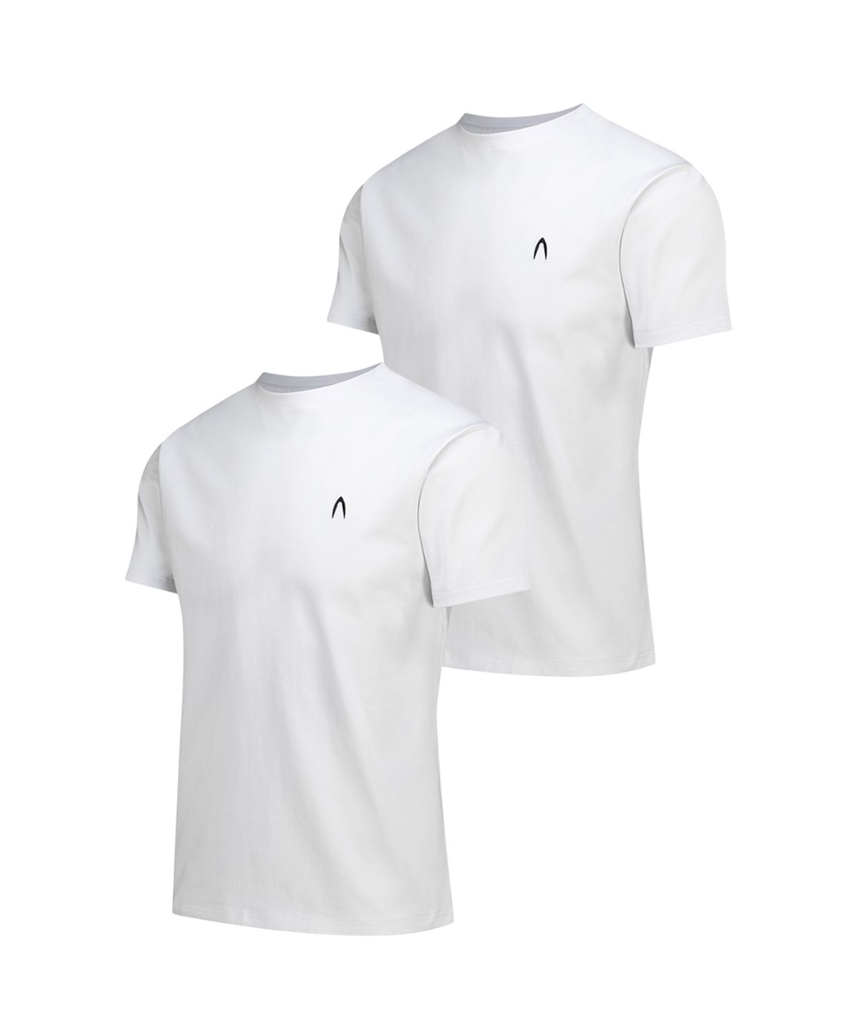아캄(AAKAM) [2PACK] Fitted Half Top (White)