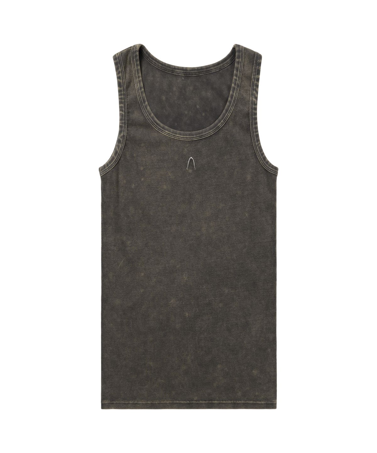 아캄(AAKAM) Vintage Washed Logo Sleeveless (Dark Gray)