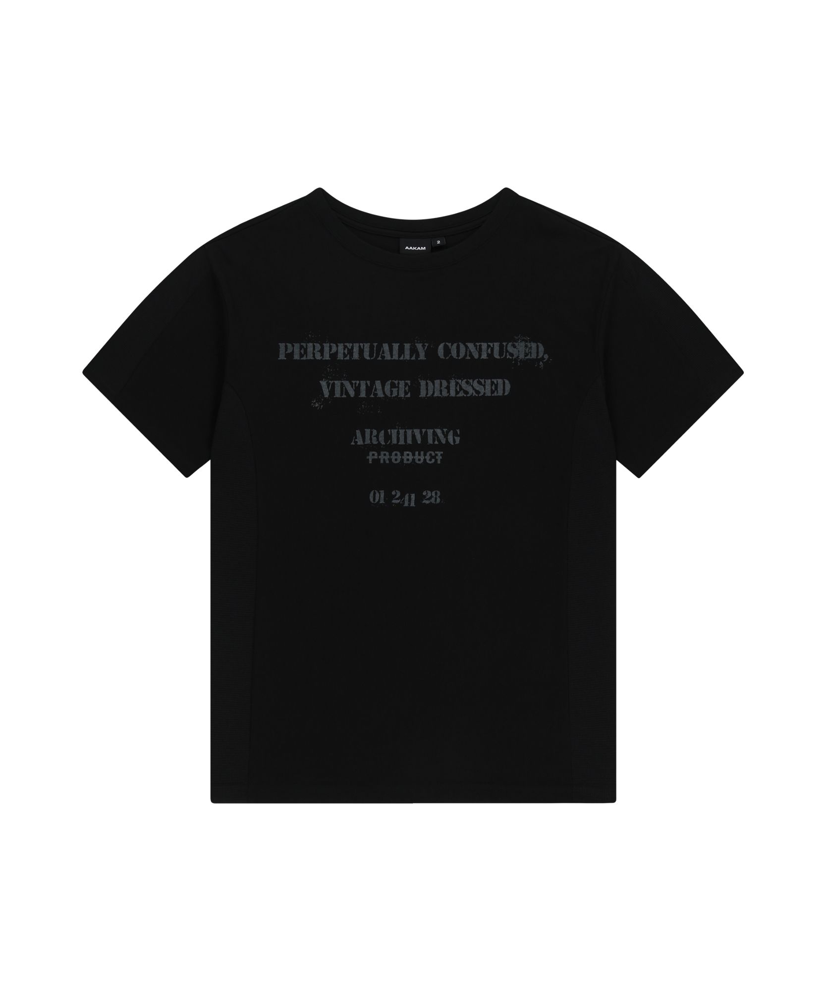 【AAKAM】MESHED FORCE HALF TOP MUSINSA | AAKAM Meshed Force Half Top (Black)