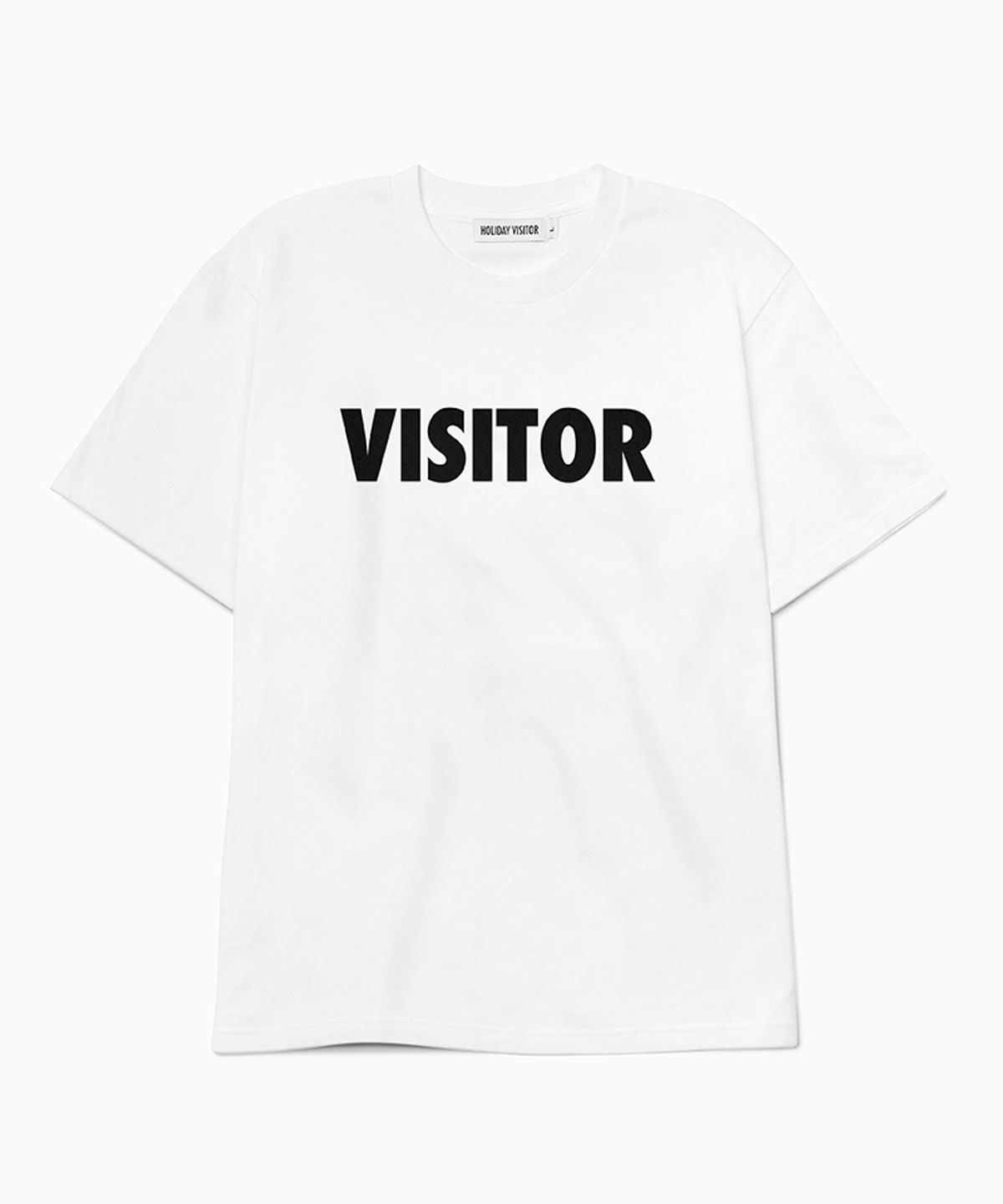 홀리데이비지터(HOLIDAYVISITOR) 푸트라 로고 티셔츠