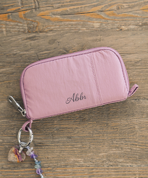 Easy Zip Half Wallet Indi Pink