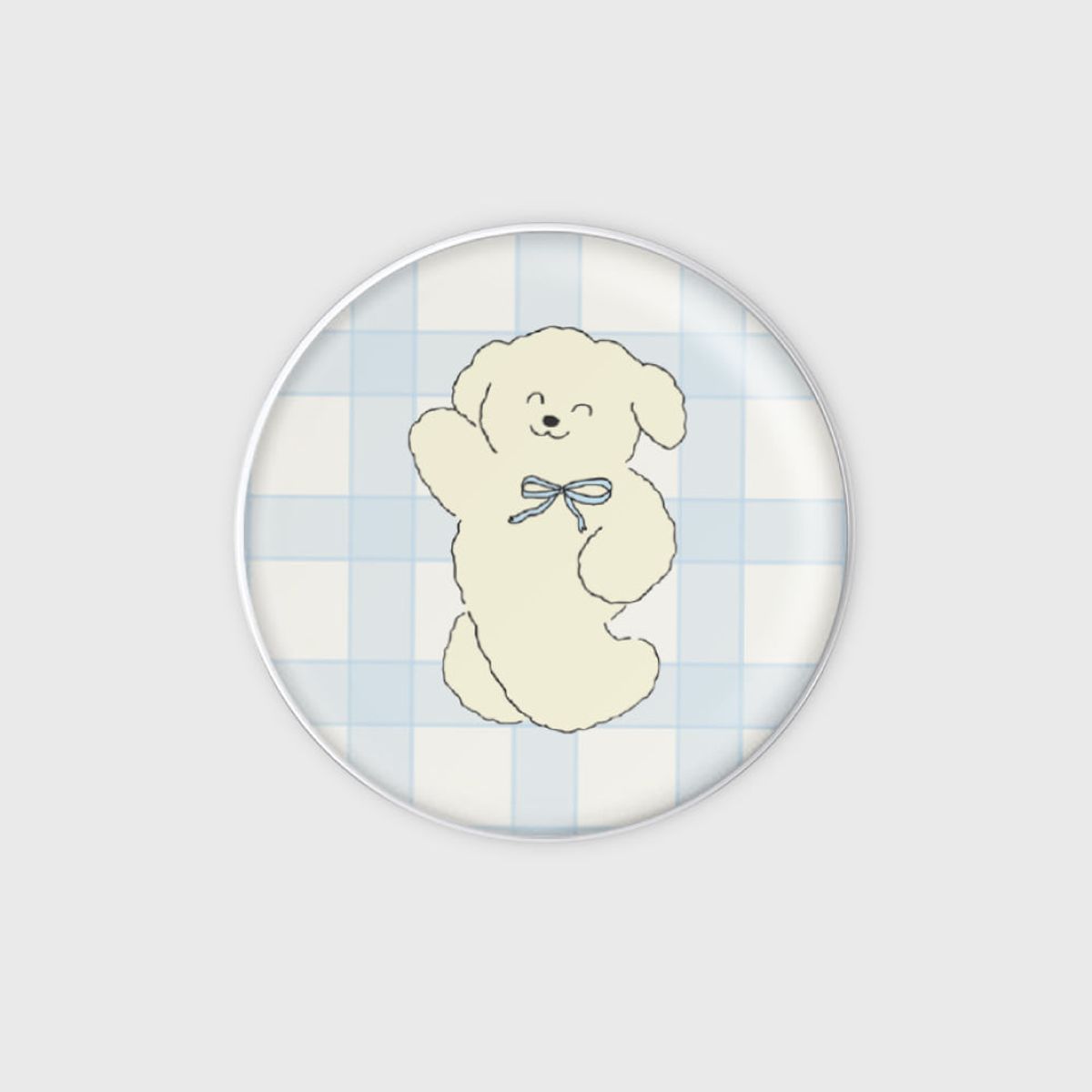 더나인몰(THE NINEMALL) [에폭시톡] smile ribbon puppy