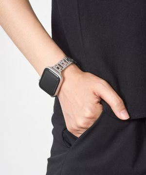 [애플워치 38-41mm 호환]  브레이슬릿 실버 스트랩 LL2S22601PSS