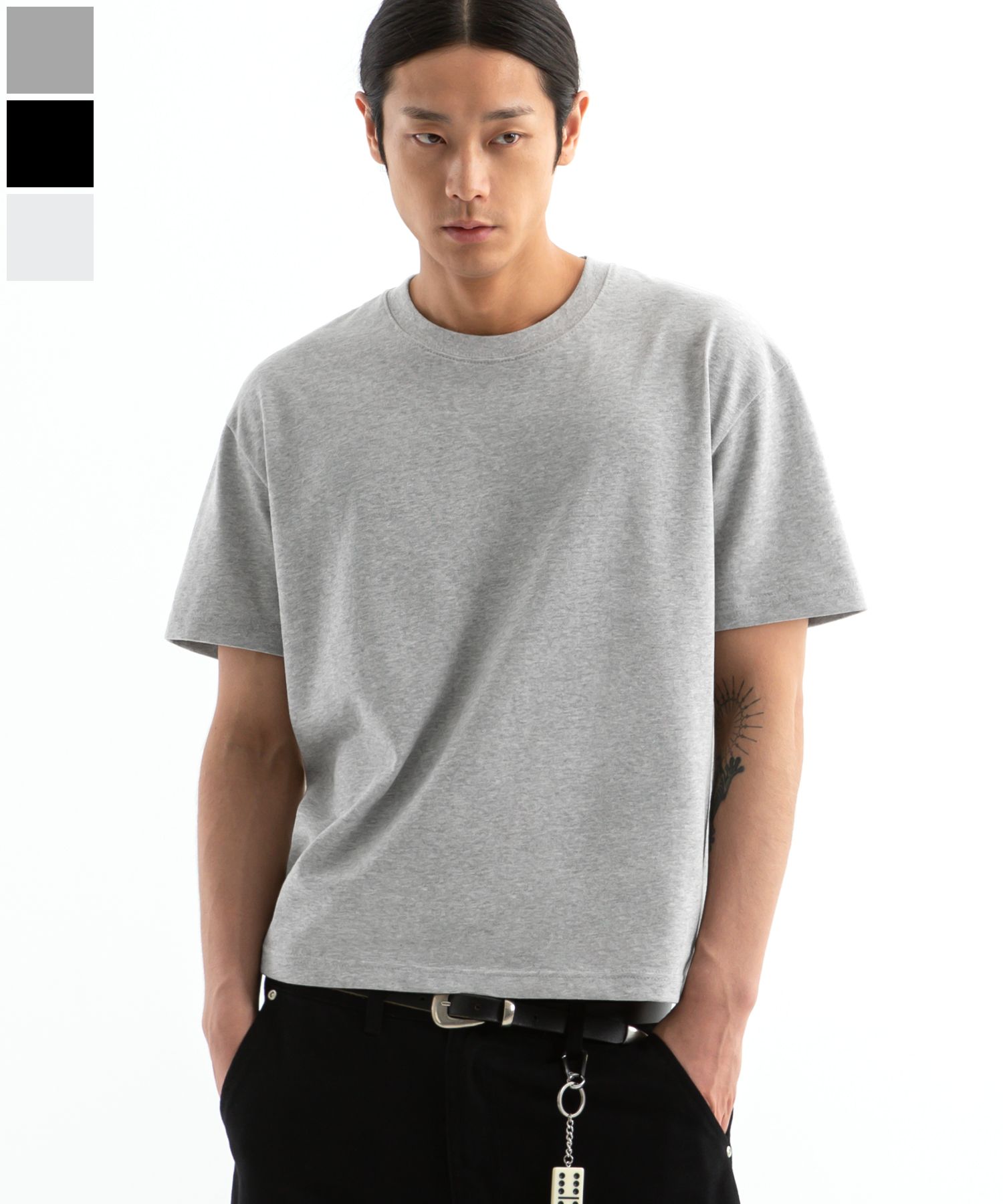 MUSINSA STANDARD MEN'S_オーバーサイズストライプラグビーT_2色 MUSINSA STANDARD MEN'S_オーバーサイズストライプラグビーT_2色