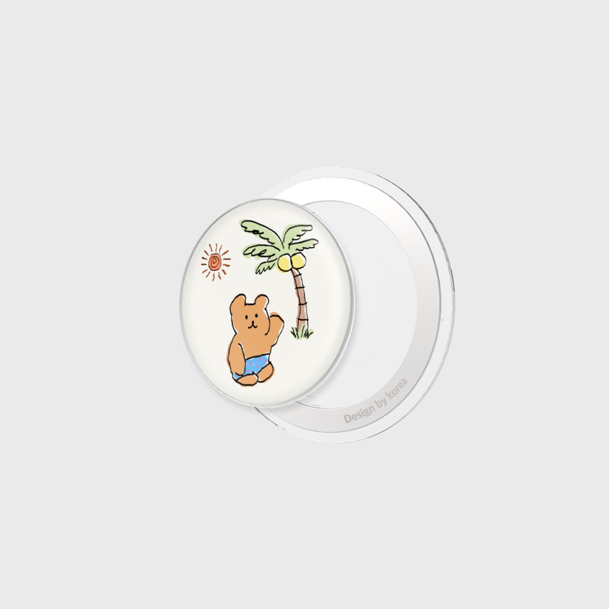 더나인몰(THE NINEMALL) [맥세이프 에폭시톡] happy beach pattern