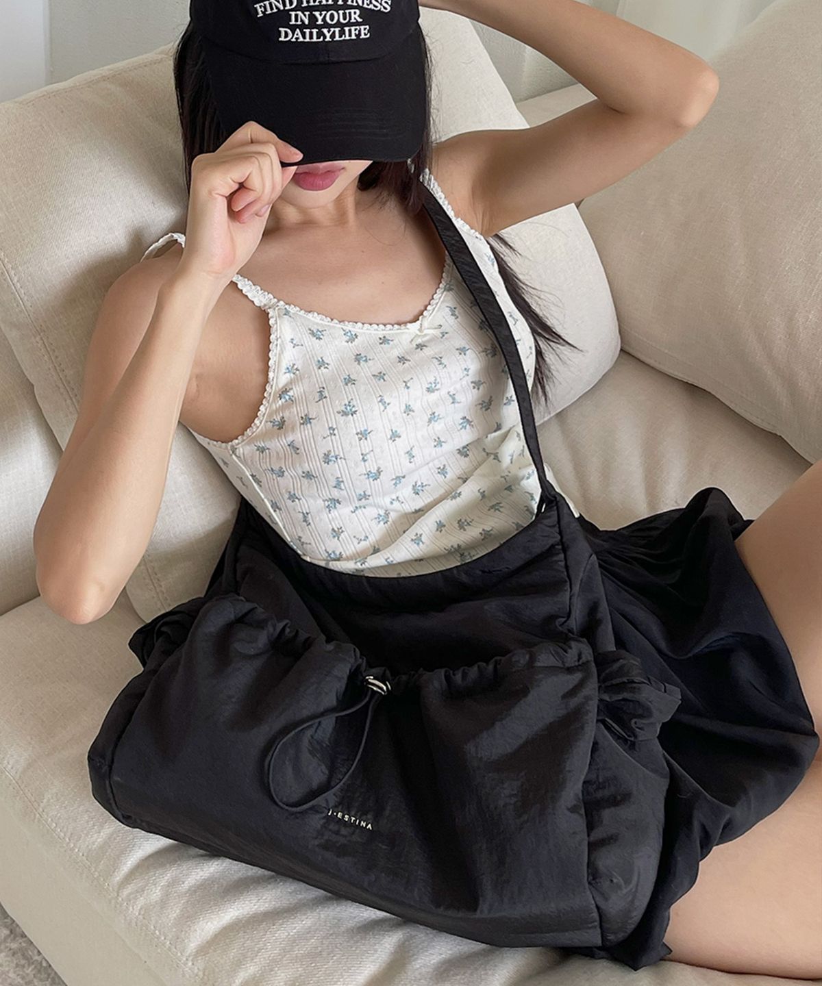 제이에스티나(JESTINA) COY MD숄더 BK (JHNEHA5BF173BK260)