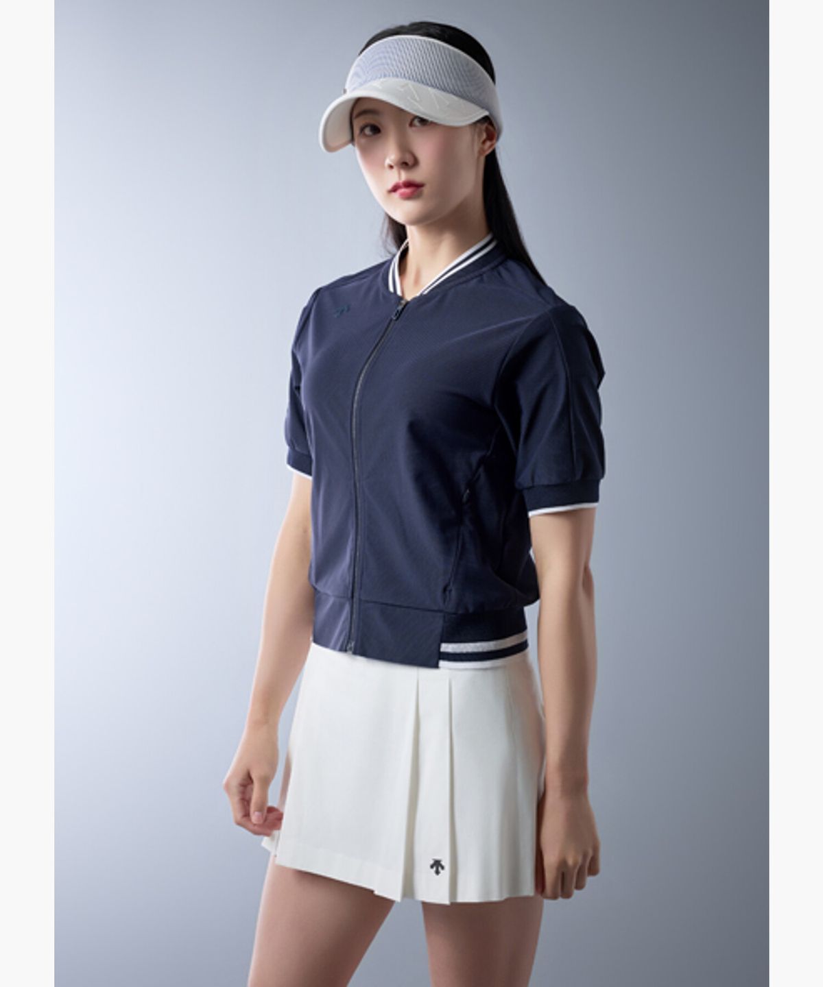 데상트 골프(DESCENTE GOLF) [AIR TOOL] 여성 매쉬 트리코트 반팔 컷소 (DQ21WFCS61)