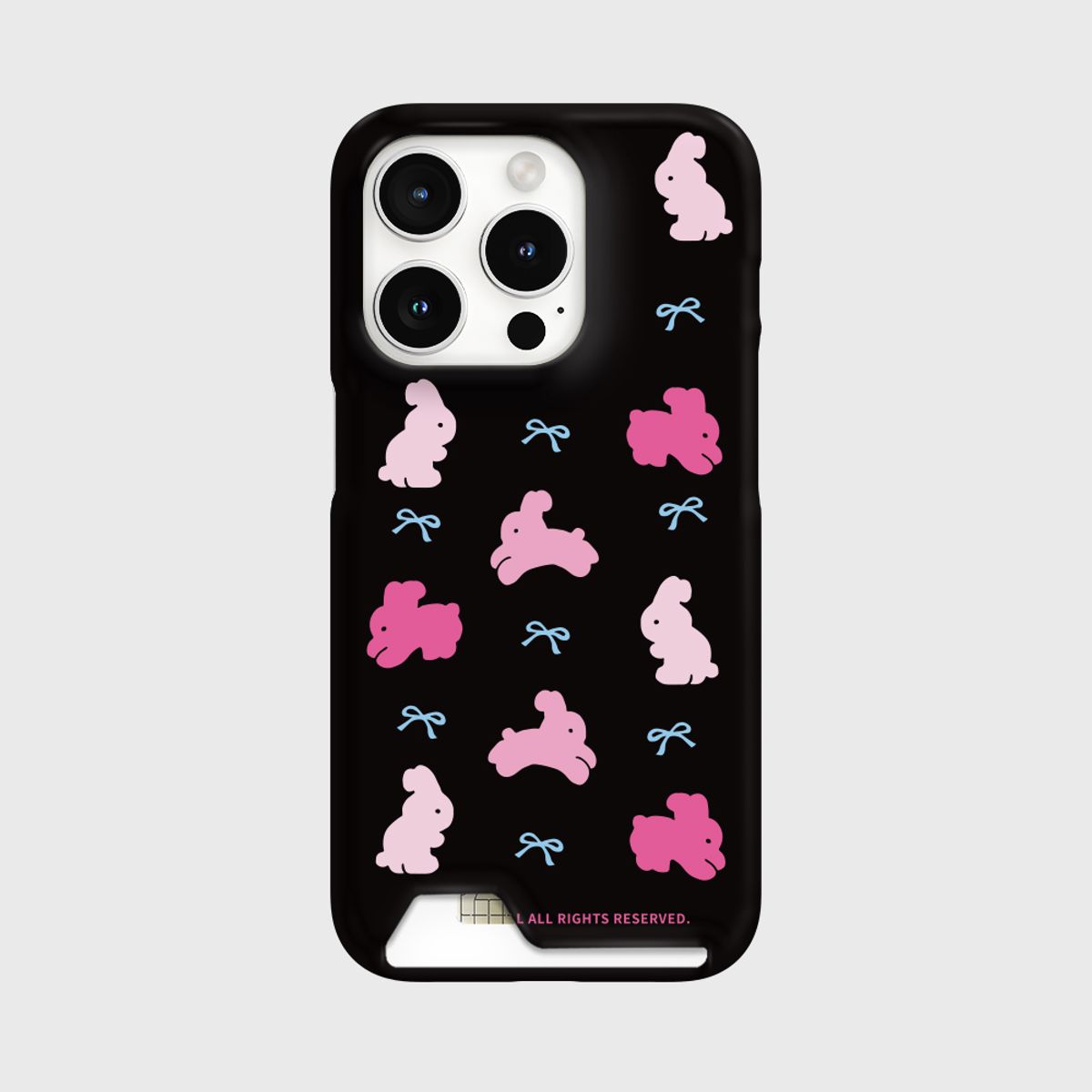 더나인몰(THE NINEMALL) windy silhouette pattern [카드수납 폰케이스]