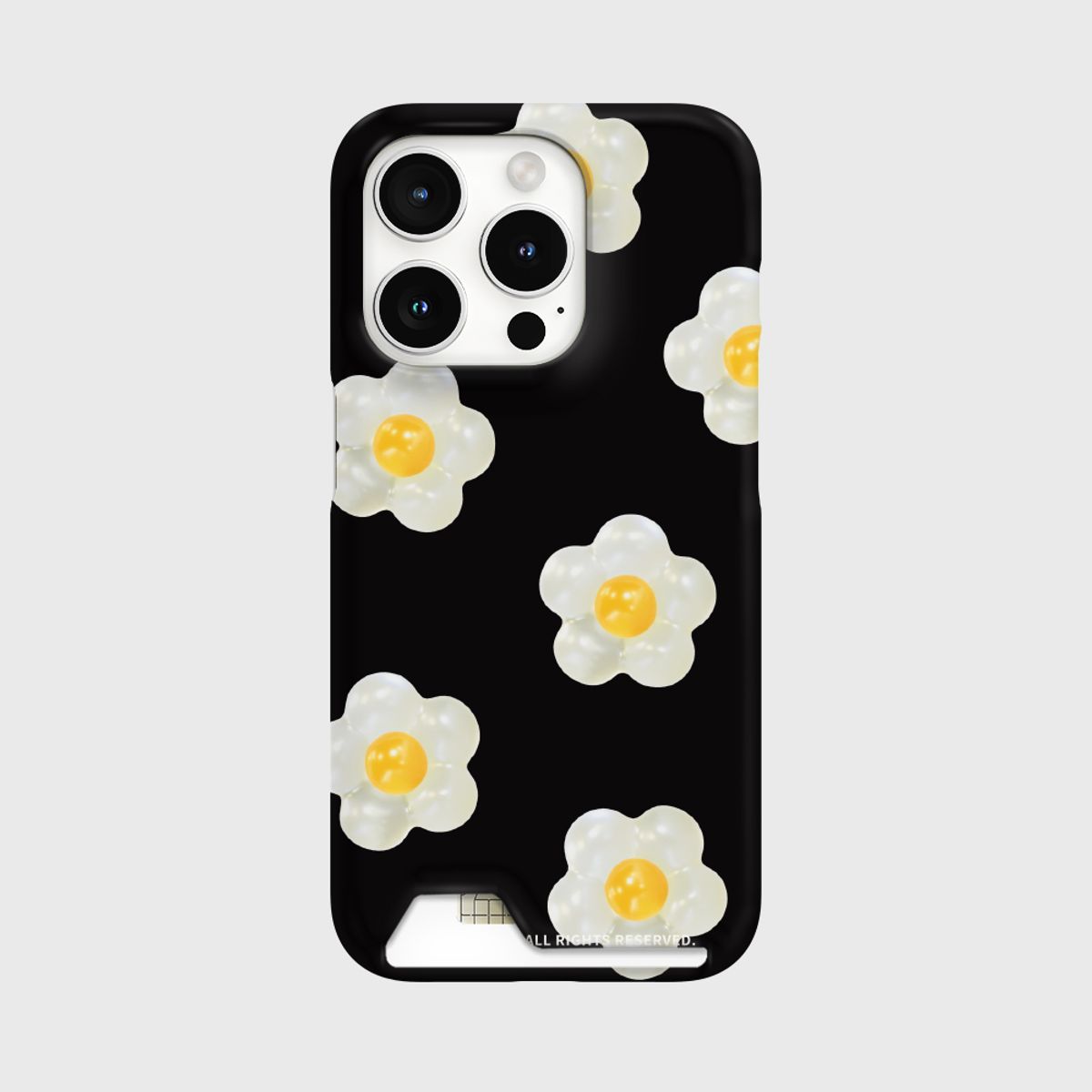 더나인몰(THE NINEMALL) jelly flower pattern [카드수납 폰케이스]