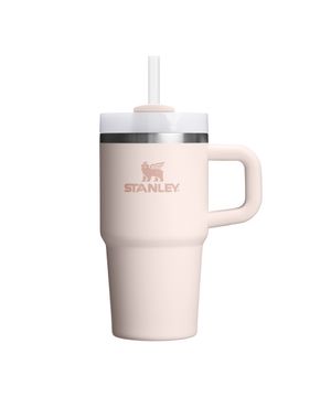 퀜처 H2.0 플로우스테이트 텀블러 591ml 손잡이형 로즈쿼츠2.0