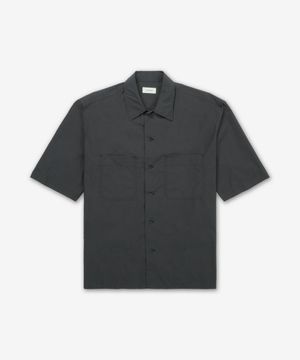 컨버터블 반소매 셔츠 - 차콜 / SH1175LF1364BK980