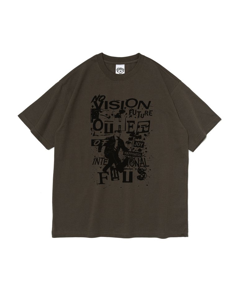 NO-VISION 반팔티셔츠 (카키)