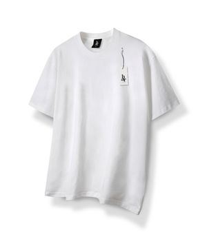 에센셜 세미오버핏 무지 반팔티 HA-1042 RIS1010 화이트