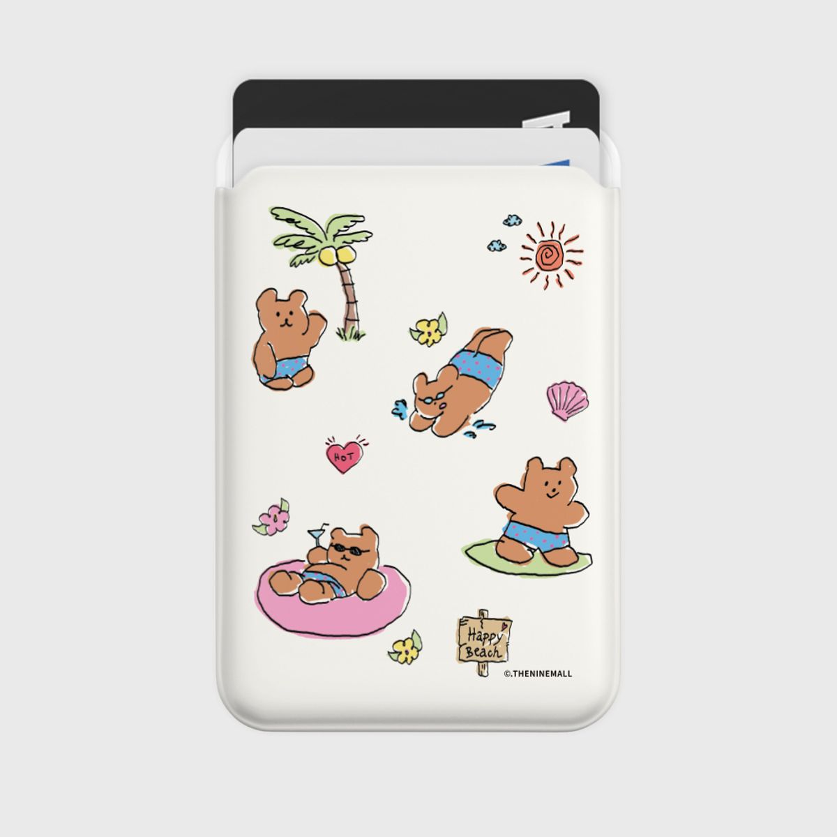 더나인몰(THE NINEMALL) happy beach pattern [맥세이프 카드슬롯]