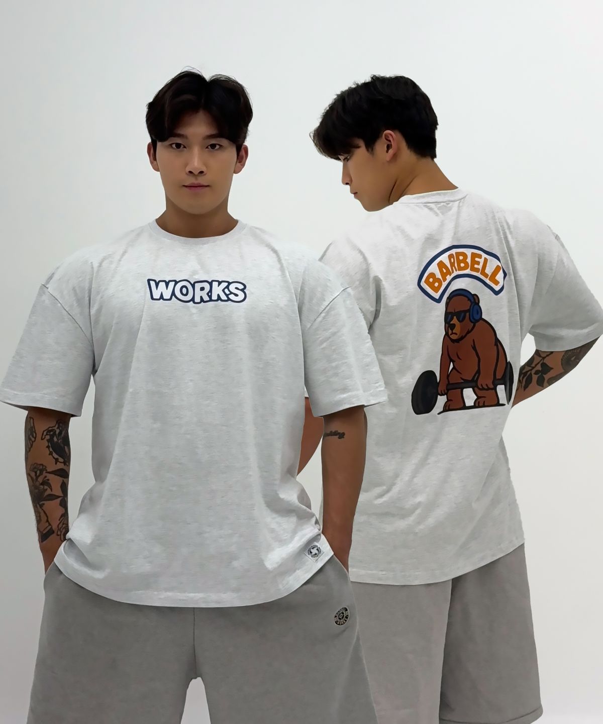 바벨웍스(BARBELLWORKS) 베어데드리프트오버핏