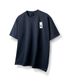 에센셜 세미오버핏 무지 반팔티 HA-1042 RIS1010 네이비