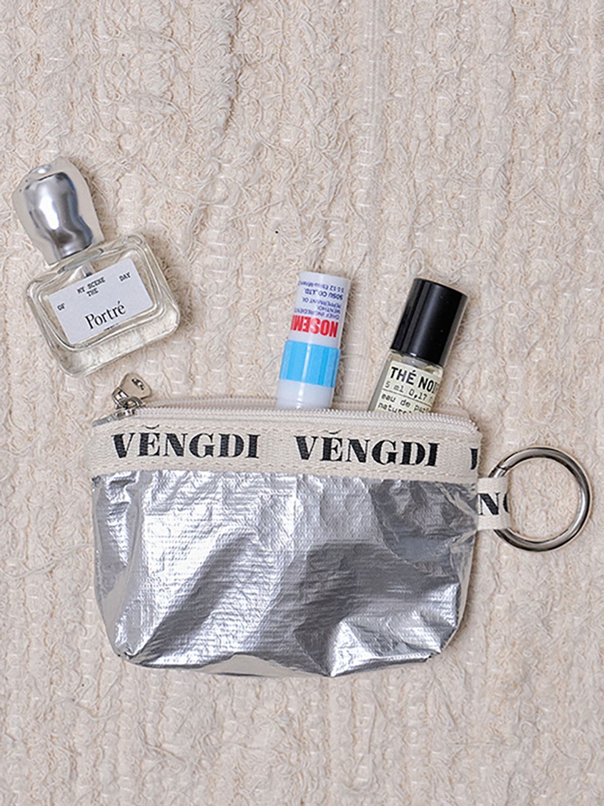 벵디(VENGDI) Annie Pouch Mini_Silver