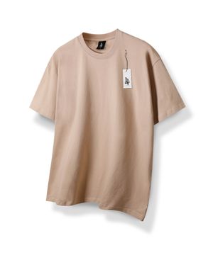 에센셜 세미오버핏 무지 반팔티 HA-1042 RIS1010 베이지