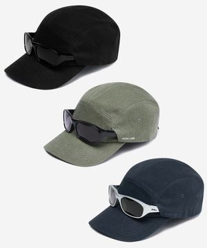 DEV:7 CAP 02 SUNGLASS CUT COTTON BALLCAP (3color)