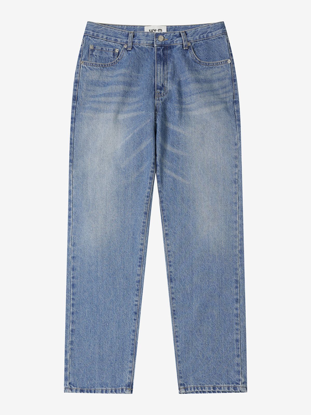 엘유브이엠(LUVM) WIDE DENIM PANTS FOR MEN_BLUE