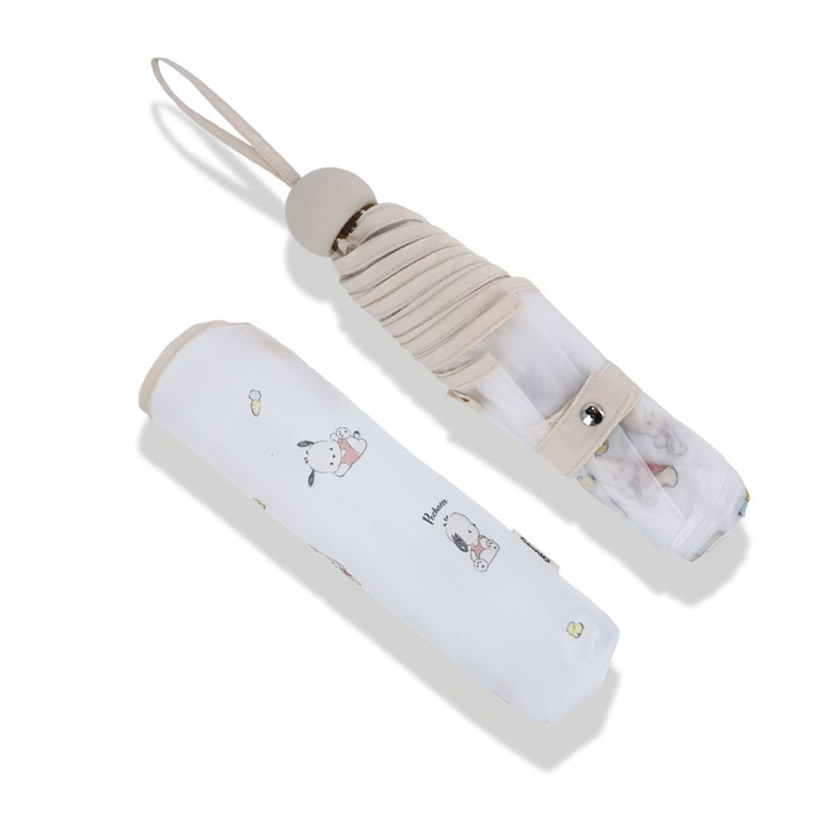 산리오 캐릭터즈(SANRIO CHARACTERS) 포차코 TPU 55 스케치 3단우산 OUHKU80050