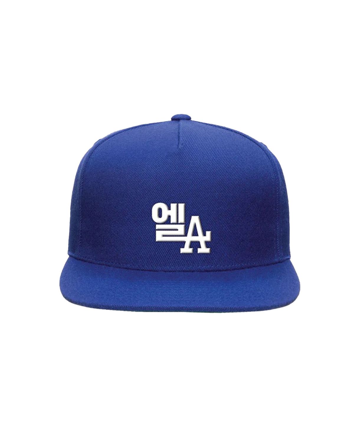 알앤코(R&CO) 엘A 코리아타운 베이스볼 캡 블루