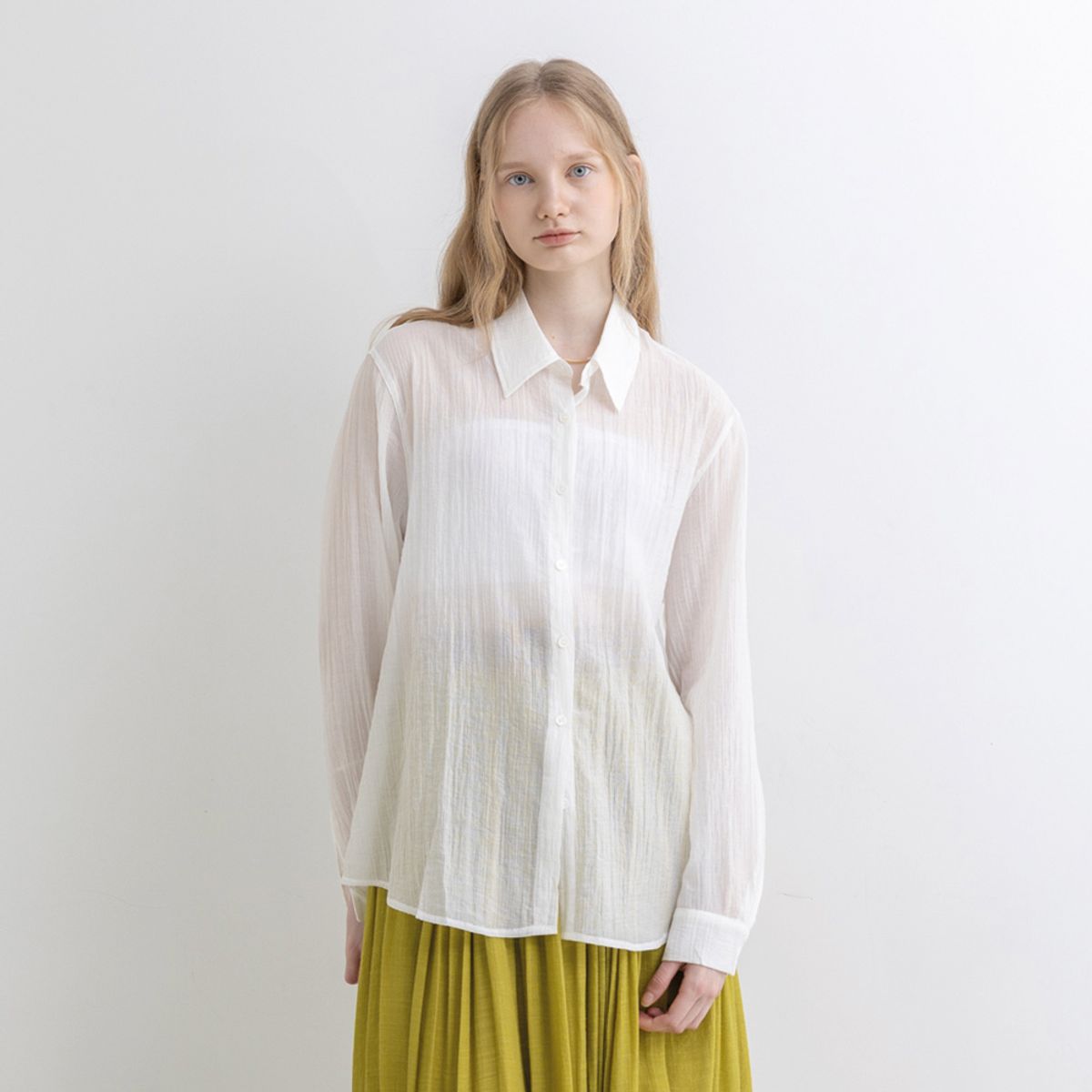 웬스데이딜라잇(WEDNESDAY DELIGHT) WD_Cool backless shirt_2color