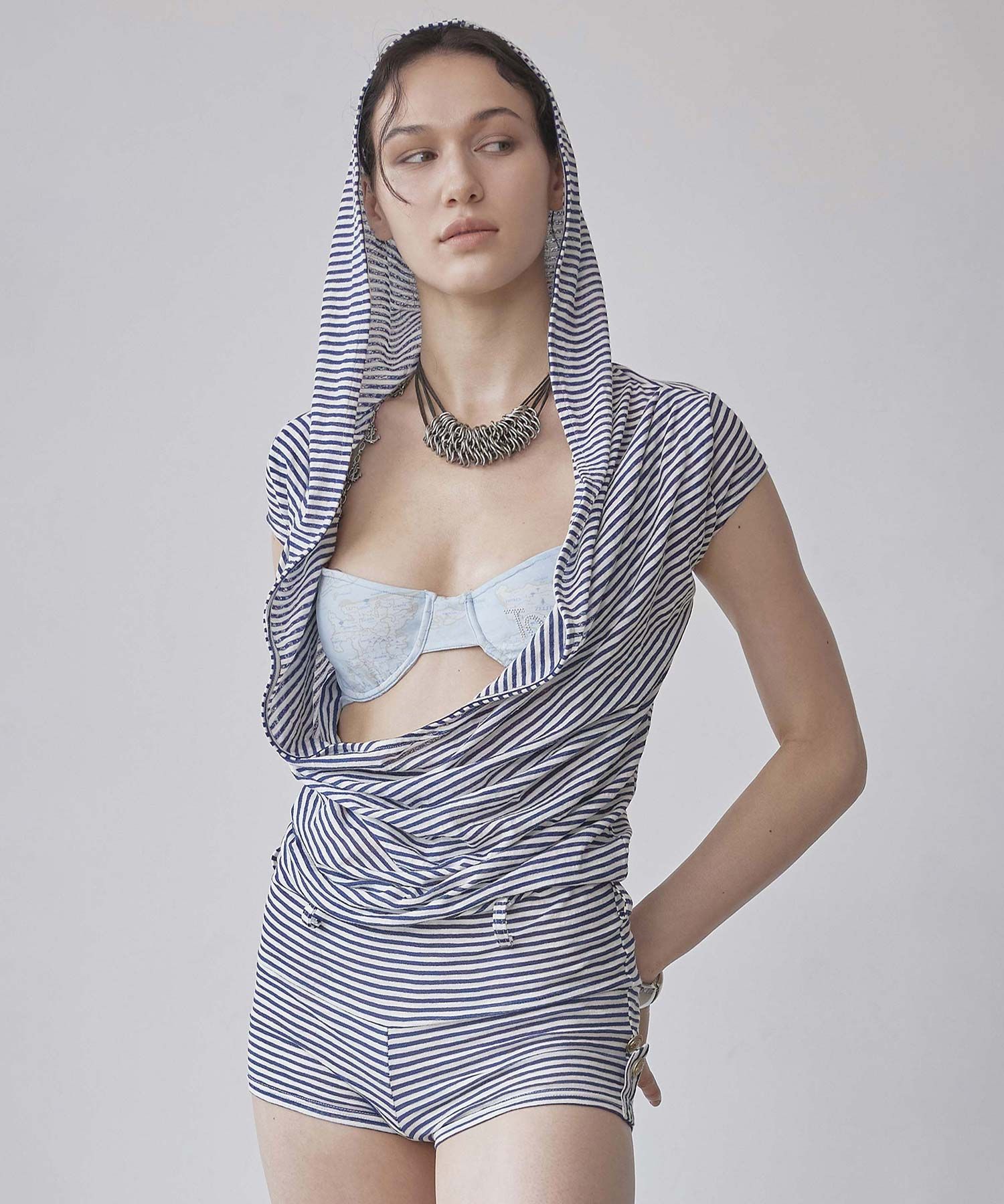 無料配送 ◆ Sculptor ◆ Marine Draped Romper Marine Draped Romper Black – Sculptor