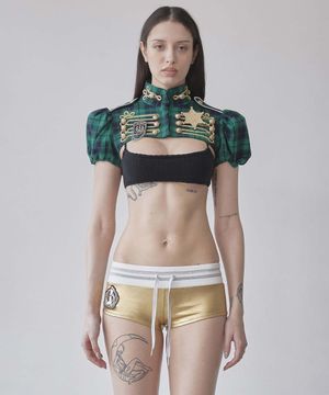 Marine Crop Shirt Check