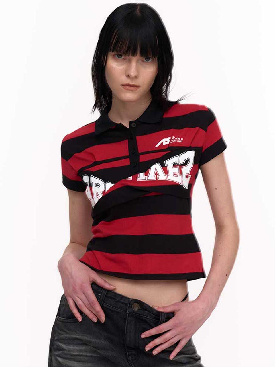 MUSINSA公式 | 2000ARCHIVES ITALIA POLO (RED+BLACK)