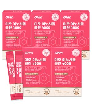 GNM 미오 이노시톨 콜린 4000 30포 X 5박스(총 150포) / 엽산 비타민BCD