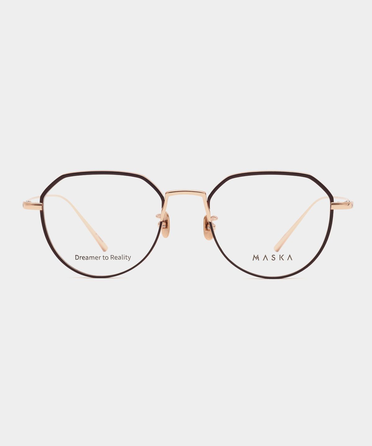 마스카(MASKA) BURT 53 C-3SMBr 버트 53 로즈골드 브라운