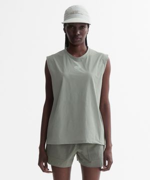 VENODE Small Track Logo Active Sleeve_Beige