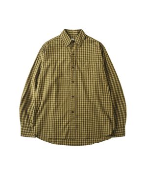 르 마레 체크셔츠 올리브