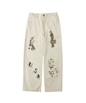 USN 메모리얼 코튼 그래픽 팬츠