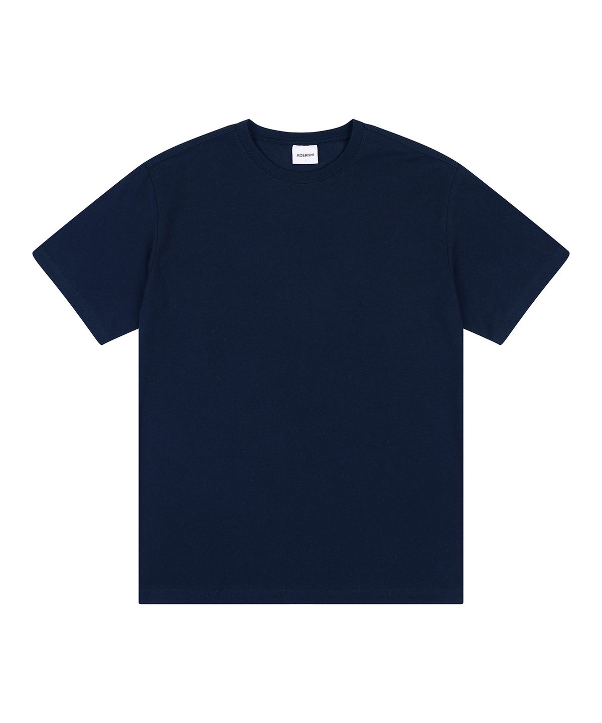 에이던엠(ADERNM) ESSENTIAL CREW NECK T-SHIRTS (NAVY)