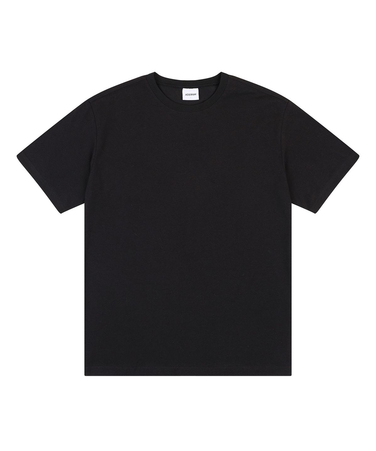 에이던엠(ADERNM) ESSENTIAL CREW NECK T-SHIRTS (BLACK)